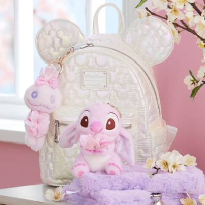 Disney Store Japan Scrump Sakura Small Soft Toy Keyring, Lilo & Stitch - 15cm