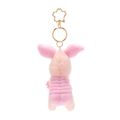 Disney Store Japan Piglet Sakura Small Soft Toy Keyring, Winnie the Pooh - 14cm