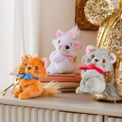 Disney Store Japan Toulouse Small Soft Toy Keyring, The Aristocats