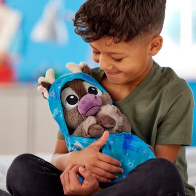 Sven Disney Babies Small Soft Toy in Swaddle, Frozen - 25cm