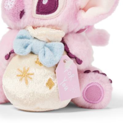 Angel with Gift Pouch Small Soft Toy Keyring, Lilo & Stitch