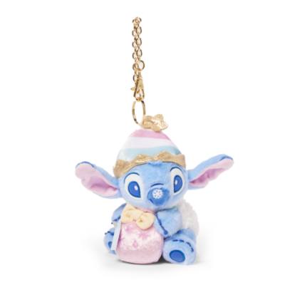 Stitch with Gift Pouch Small Soft Toy Keyring, Lilo & Stitch