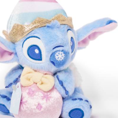 Stitch with Gift Pouch Small Soft Toy Keyring, Lilo & Stitch