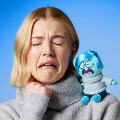 Sadness Shoulder Soft Toy, Inside Out 2