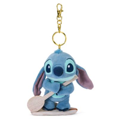 Disney Store Japan - Lilo & Stitch - Stitch auf Surfbrett - Schlüsselanhänger mit kleinem Kuscheltier - 14 cm