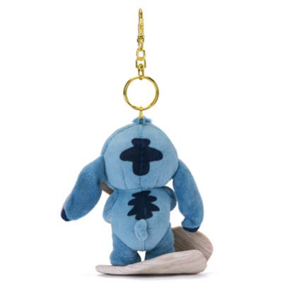 Disney Store Japan Stitch on Surfboard Small Soft Toy Keyring, Lilo & Stitch - 14cm