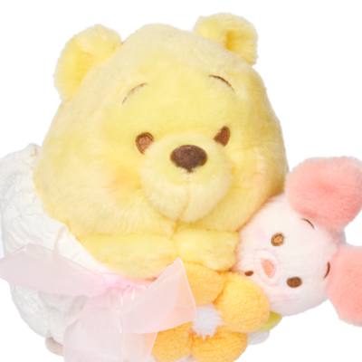 Winnie the Pooh and Piglet Small Soft Toy Bouquet - 22cm