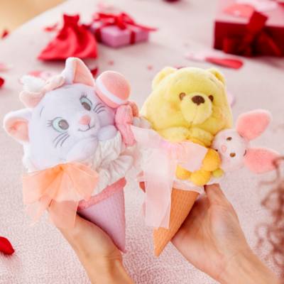 Petite peluche Bouquet Winnie l'Ourson et Porcinet, 22&nbsp;cm