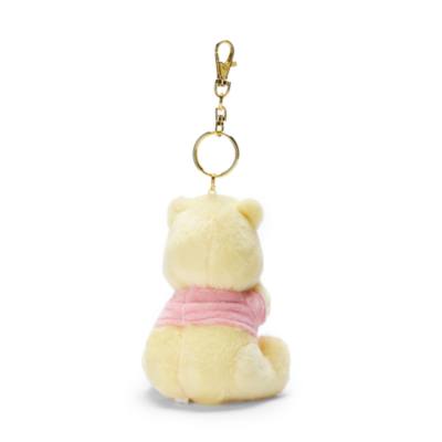 Disney Store Japan Winnie the Pooh Small Soft Toy Keyring - 11cm