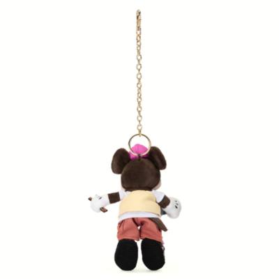 Mickey Mouse Camping Small Soft Toy Keyring - 20cm