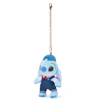 Stitch Denim Small Soft Toy Keyring, Lilo & Stitch - 18cm