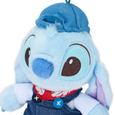 Stitch Denim Small Soft Toy Keyring, Lilo & Stitch - 18cm