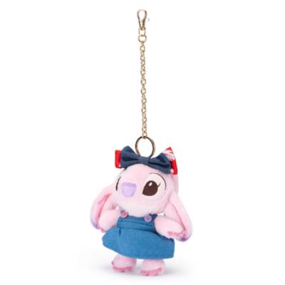 Angel Denim Small Soft Toy Keyring, Lilo & Stitch - 14cm
