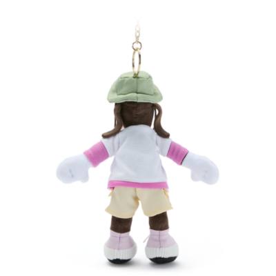 Goofy Camping Small Soft Toy Keyring - 17cm