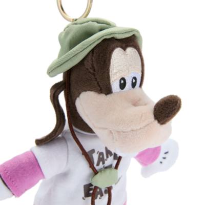 Goofy Camping Small Soft Toy Keyring - 17cm
