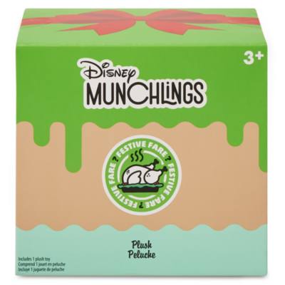 Peluche miniature mystère Disney Munchlings Festive Fare