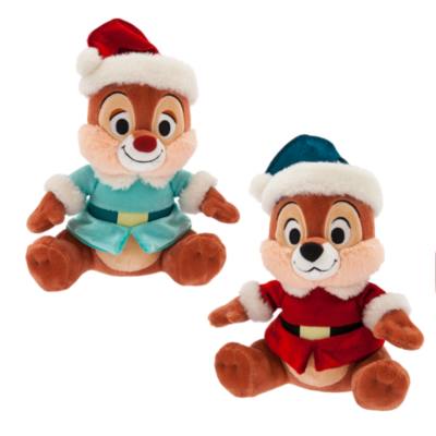Chip & Chap - Weihnachtliches Kuscheltierset