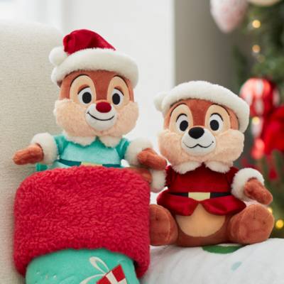 Chip & Chap - Weihnachtliches Kuscheltierset