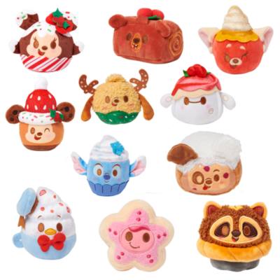 Disney Munchlings Micro Soft Toys Season's Sweetings 12-Day Advent Calendar