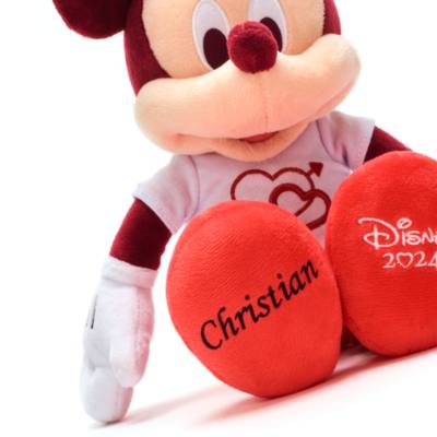 Mickey Mouse Valentine's Day Small Soft Toy