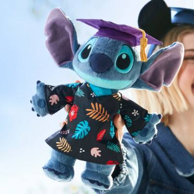 Stitch Graduation 2024 Small Soft Toy, Lilo & Stitch