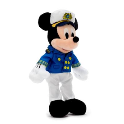 Disney Cruise Line Captain Mickey Mouse Small Soft Toy
