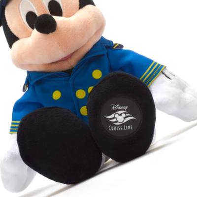 Disney Cruise Line Captain Mickey Mouse Small Soft Toy