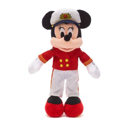 Disney Cruise Line Captain Minnie Mouse Small Soft Toy