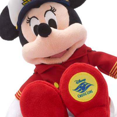 Disney Cruise Line Captain Minnie Mouse Small Soft Toy