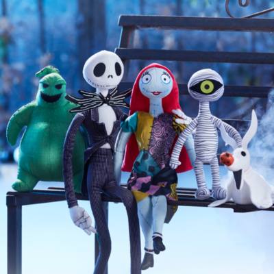 Tim Burtons Nightmare Before Christmas - Oogie Boogie - Kuschelpuppe