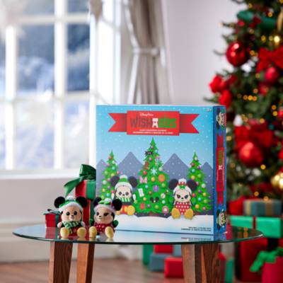 Disney Parks Wishables Soft Toy Limited Release Festive Countdown Calendar