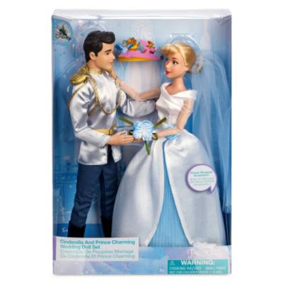 Cinderella and Prince Charming Classic Wedding Doll Set
