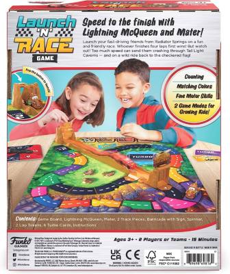 Funko Disney Pixar Cars Launch 'N' Race Game