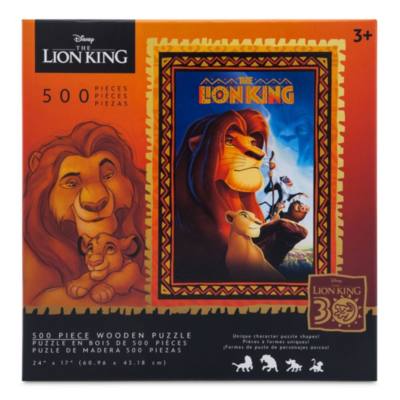 The Lion King 30th Anniversary 500 Piece Wooden Puzzle