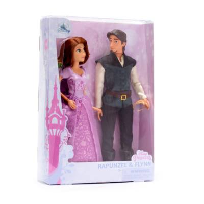 Set mu&ntilde;ecos cl&aacute;sicos Rapunzel y Flynn (29 y 30,5&nbsp;cm aprox.)
