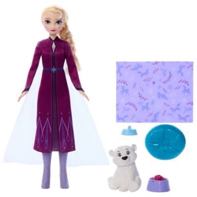 Mattel Elsa and Bear Cub Doll, Frozen