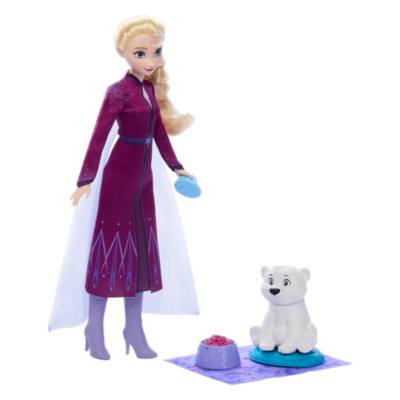 Mattel Elsa and Bear Cub Doll, Frozen
