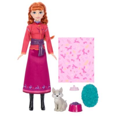 Mattel, mu&ntilde;eca Anna y lobezno, Frozen