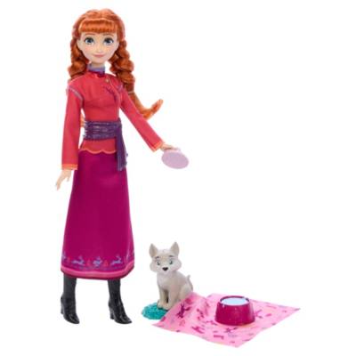 Mattel Anna and Wolf Cub Doll, Frozen