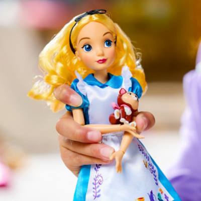 Alice im Wunderland - Alice - Klassische Puppe mit Begleiter
