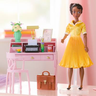 Ensemble poup&eacute;e Tiana classique, La Princesse et la Grenouille, 29&nbsp;cm