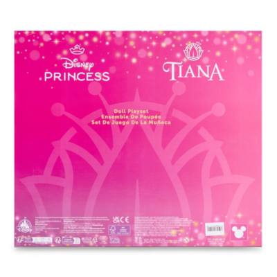 Ensemble poup&eacute;e Tiana classique, La Princesse et la Grenouille, 29&nbsp;cm