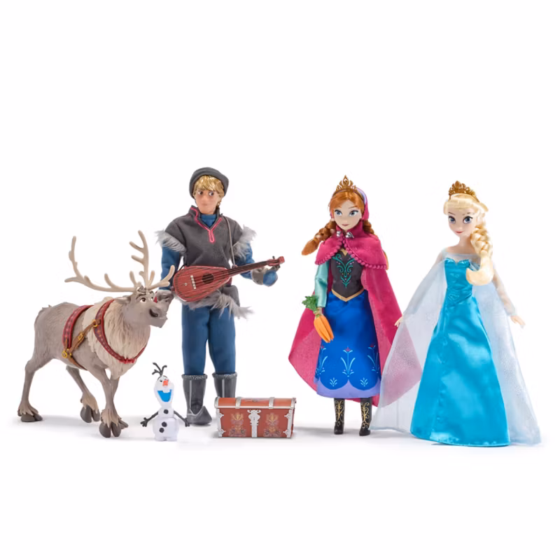 Coffret cadeau Poup&eacute;es La Reine des Neiges