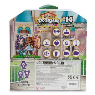 Just Play Disney Doorables ADOORBS! Disney Parks Bambola misteriosa, D23: The Ultimate Disney Fan Event - 14 cm