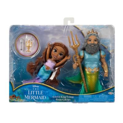 Jakks - Arielle, die Meerjungfrau - Spielfilm - Arielle und Triton - Set mit ca. 15 cm gro&szlig;en Puppen