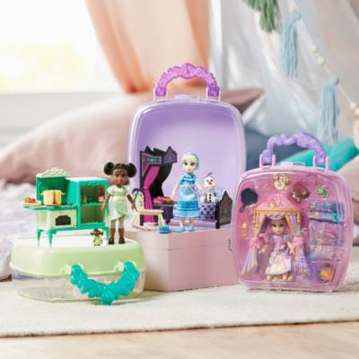 Tiana Disney's Once Upon a Story Mini Doll Playset, The Princess and the Frog