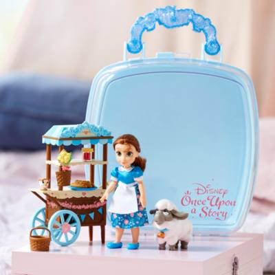 Belle Disney&rsquo;s Once Upon a Story Mini Doll Playset &ndash; Beauty and the Beast