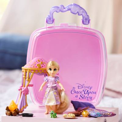 Set de juego con minimu&ntilde;eca de Rapunzel, Once Upon a Story, Enredados