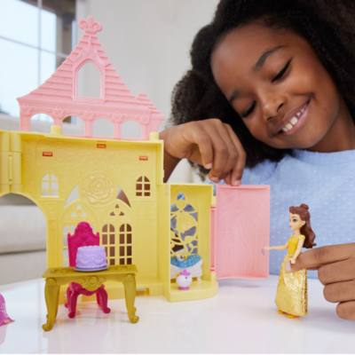 Mattel Disney Princess Storytime Stackers Belle's Castle Playset