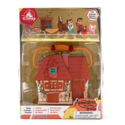 Belle Cottage Playset, Disney Animators' Collection Littles
